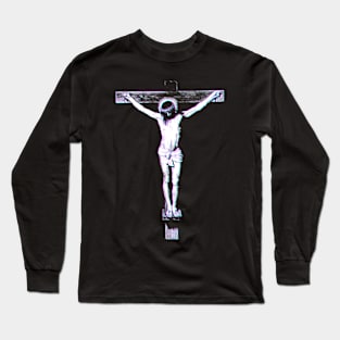 3d Jesus Long Sleeve T-Shirt